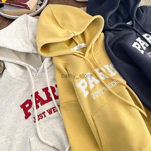 Pullover 2023 Spring Autumn Children Embroidery Hoodie Baby Boys Girls Long Sleeves Letters Mönster Sweatshirts Kids PullCord Coatl231215