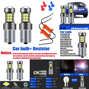 Novas luzes decorativas 2pcs P21W 7506 BA15S CANBUS SEM ERRO LED LUZ REVERSA PARA LADA Niva Granta Kalina Largus Samara Priora 2110 2111 2112 2109 21114