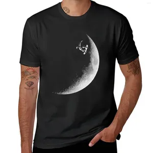 Herren-Tanktops Moon Boarder – Skateboard-T-Shirt, ästhetische Kleidung, individuelle T-Shirts für Männer