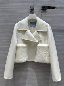 Runway Jackets New Autumn Wintern Lapel Neck Long Sleeve Brand Same Style Coats Women's Designer
