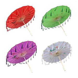 Umbrellas Classic Oiled Paper Umbrella Beautiful Handmade Chinese Art Foldable Practical