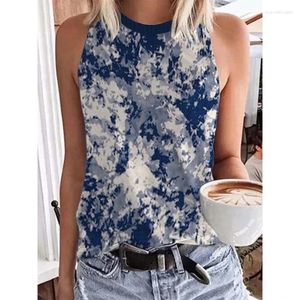 Kvinntankar Soccer Feather Floral 3D Print Tank Topps Retro Streetwear Women Sleeveless Vest Y2k Overdized Off Shoulder Camisole Clothing