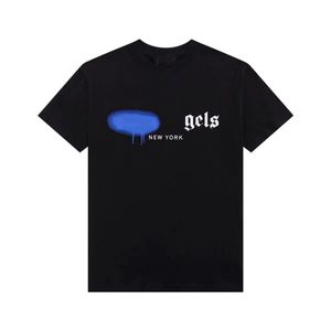 Designer T -skjorta herrskjorta kvinnor t -shirt lyx varumärke kläder skjortor spray bokstav bomull kort hylsa tidvatten damer kvinnor tees överdimensionerade t shirt kläd toppar s m l xl