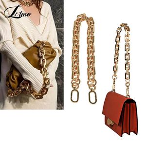 Bag Parts Accessories Acrylic Large Chain Strap 40 60cm Luxury Handbag Fashionable Replacement Purse Clutches Handles For Handbags DIY Craft 231219