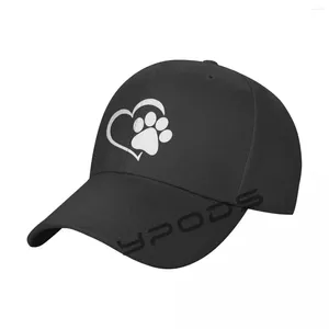 Ball Caps Love Print Baseball Cap für Männer Frauen Klassische Papa-Mütze Plain Low Profile