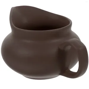 Servis uppsättningar grädde burk keramisk mjölk kanna kaffemaskin espresso maker keramik juice dispenser