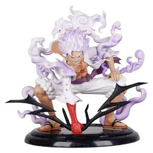 Figuras de brinquedo de ação 20cm One Piece Gear Fifth 5 Sun God Nika Luffy Figura 1/6 Anime Estatuetas de ação Estátua de desenho animado modelo Gk Ornamentos de mesaL231216