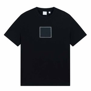 Designer-T-Shirt, lässig, lockerer Trend, kurzärmelig, Rundhalsausschnitt, modisches Oberteil, Muster, Stickerei, hochwertiges passendes Paar-T-Shirt für Männer und Frauen