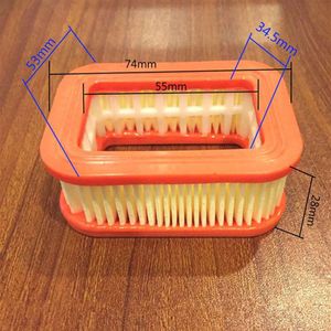 2 X Air filter small size for Zenoah Chainsaw G5200 G5800 5200 5800 52CC 58CC Chain saw air cleaner284N