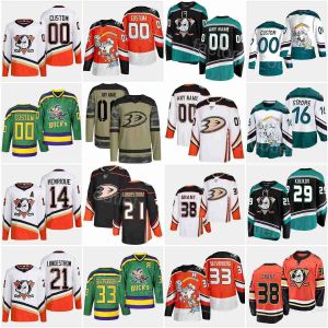 Anaheim Hockey Ducks 33 Jakob Silfverberg Jersey 39 Sam Carrick 29 Dmitry Kulikov 16 Ryan Strome 21 ISAC Lundestrom 14 Adam Henrique 34 Jami 98