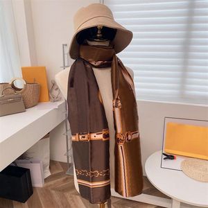 2022 Shawls Designer Fashion Scarf Silk Highly Quality Women Pashmina Four Season Classic Association with Card Gift Box247O