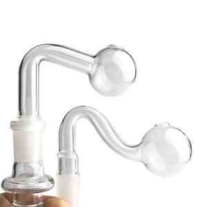 10mm 14mm 18mm männlich weiblich Glas Ölbrenner Rohr dickes Pyrexglas Wasserrohr Rohr Glasrohre zum Rauchen