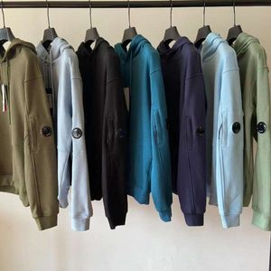 Erkek Tasarımcı Hoodie One Lens Glasses Erkek Hoodies Marka Ceket Gündelik Uzun Kollu Yüksek Kaliteli Sweatshirts Erkek Lüks Kaput Oneck CP Hoodie Company CPS Pants