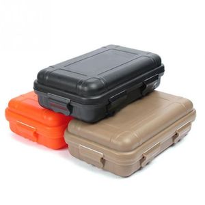 Outdoor Airtight Survival Storage Case Shockproof Waterproof Camping Travel Container Carry Storage Box Size S L282R