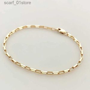 Tornozeleiras 14k ouro cheio de corrente pulseira artesanal jóias boho encantos pulseiras vintage tornozeleiras para mulheres presente da dama de honra pulseira de ouro l231219