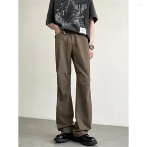 Men's Pants 2023 Fashion Trend Casual Slim Fit High Quality Harem Brown/Black Color Nice Trousers M-2XL