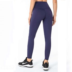 2024 lu lu Allinea i pantaloni con leggings sportivi Donna Yoga Nudo Senza cuciture Allenamento Push Up Collant da palestra Vita alta Scrunch Bum Pantaloni Allenamento Spo Esercizio