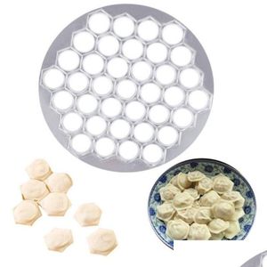 Bakning av konditoriverktyg dumpling mögel maker kök deg press ravioli gör mod diy pelmeni pasta form 37 hål y200612 droppleverans h dhd13