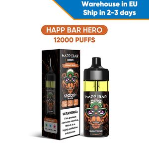 Högkvalitativ vape fabrik 12k puffar vape plus 12000 puffs spol pod enhet vaper engångs puff plus elektroniska cigaretter 20 mg 50 mg nico saltvaper