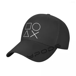 Caps de bola Creative Game Us Size Tamanho Baseball Cap para homens Mulheres Classic Dad Hat Plain Low Perfil