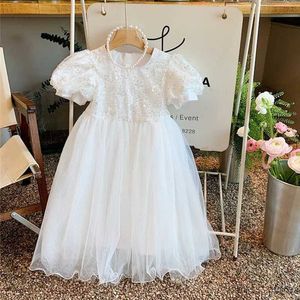 Girl's Dresses Girls Tutu Dress Summer Sequined Embroidery Toddler Kids Dresses Baby Fashion Clothes Ball Gown 2-8Y