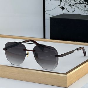 Sommer heiße verkaufende Markensonnenbrille Herrenmodemarke Herren Damen rote Metallspiegelbeine Froschspiegel Modesonnenbrille Z006