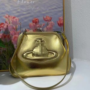 Women Designer Bags Saturn Relief Clip Bags PU Underarm Bag Casual Niche Handbags