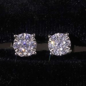 Su204 Abiding 14k 18k Weißgold Si 0,3 ct 0,5 ct 0,8 1 CVD Lab Grown Diamond Ohrstecker für Damen und Herren