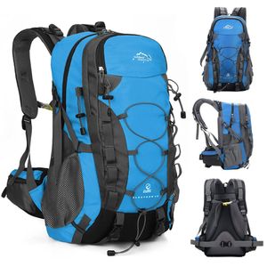 Açık çantalar 40L sırt çantası su geçirmez sırt çantası hafif dağcılık sırt çantası nefes alabilen erkekler kamp tırmanma seyahat çantası sırt çantası 231218