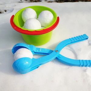 Outros brinquedos engraçado fabricante de bola de neve bonito boneco de neve dinossauro pato forma pinças inverno ao ar livre neve areia clipe molde para criança bola de neve luta esportes brinquedo 231218