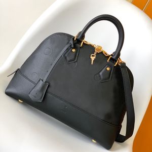 9A Designer Totes Importerade Cowhide All Leather Präglad skalväska en stor lila inuti en liten orange inuti handväskor