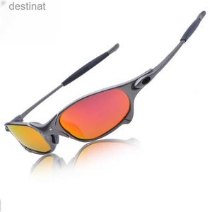 Sonnenbrille MTB Man Polarisierte Sonnenbrille Radfahrgläser Uv400 Fischerei Sonnenbrille Metall Fahrradbrillen Zyklus Brillen Reitgläser B2-2L231219