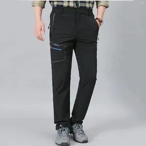 Men's Pants Mens Stretch Work Hiking Quicking Dry Lightweight Windproof Outdoor Travel Climbing Jogging Sports