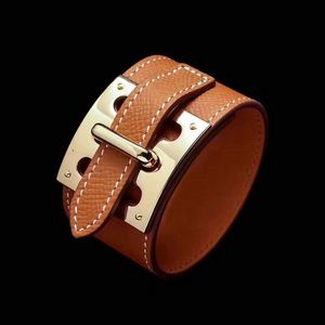 high quality brand jewerlry genuine leather bracelet for women