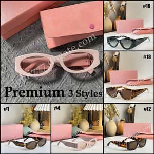 3 стиля, высококачественные модные женские солнцезащитные очки с буквенным логотипом и подарочной коробкой