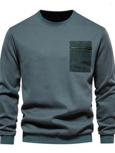 Felpe con cappuccio da uomo Felpa con cappuccio ampia girocollo pullover Trendy Export Clothing Felpa