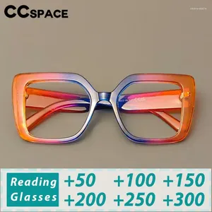 Солнцезащитные очки R56982 очки для дальнозоркости с диоптриями 1,00 2,00 3,00 женские модные большие размеры красочные очки для чтения