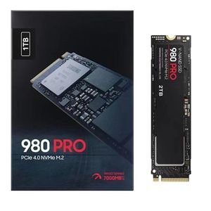 Skivor (SSD) Samsun 980 Pro 1TB Internt spel SSD PCIe Gen 4 X4 NVME