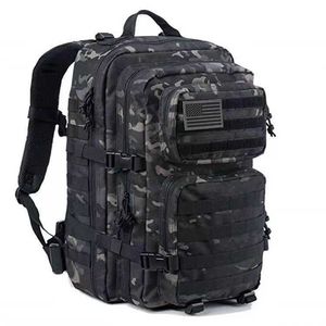 Outdoor 3p Attack Taktischer Rucksack, multifunktional, 45 l, große Kapazität, Camo, Sport, Bergsteigen, Outdoor-Tasche, Jungen- und Mädchengeschenke