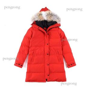 Дизайнерская куртка Canadian Goose средней длины, женская куртка на пуху, пуховые парки, зимние толстые теплые пальто, женская ветрозащитная уличная одежда C1 553