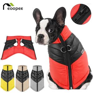 Abbigliamento per cani 2023 Abbigliamento invernale per animali domestici Abbigliamento riflettente impermeabile per cuccioli Cappotto per gilet addensato caldo per sport all'aria aperta