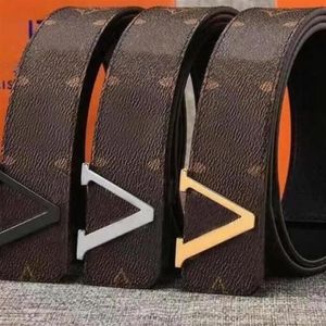 2021 Fashion Big buckle genuine leather belt no box designer men women high quality mens belts AAAAA18294L