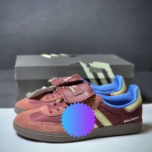 Shoes Zapatillas Hombre Wales Bonner x Sam Bas Brow Yellow Lace Originals Sneakers Ie0579
