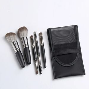 Makeup Brushes 5pcs Luxury Highend Durable Travel Use Dual Headed Makeup Brush Beauty Tool Set 231218