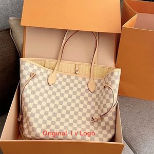 Hot Sale Sac Original Luis Logo Shopping Totes Bags Mirror Quality Import Real Leather Handbags Famous Brands Luxury Purses Designer Tote Bag Dhgate New