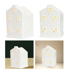 Candle Holders Ceramic House Holder Minimalist Modern For Wedding Church Home