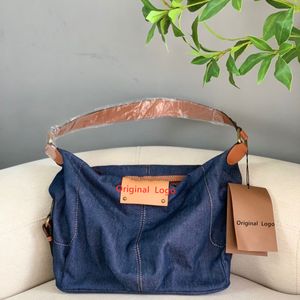 Hot Sale Sac Original Famous Brands Burbxxry Logo Importera denim axel handväska spegelkvalitet pursar designer kvinna handväska dhgate ny