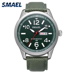 新しいSmael Men Watches Military Alloy Big Dial Sport Watch Waterproof Men Wristwatch Top Brand 1317 Digital Watch Bracelet279m