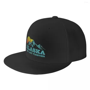 Бейсбольные кепки ALASKA THE LAST FRONTIER Бейсбольная кепка Пляжная шляпа для прогулок Чайные шапки Мужские Женские