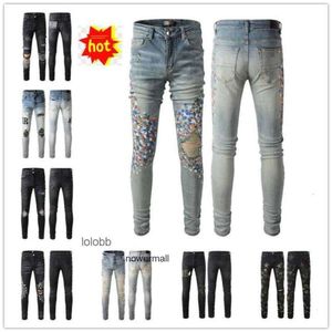 2024 calça jeans Amis IMIRI amiiri Amari New Aprovals Mens Designer de luxo jea